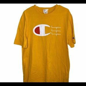 Vintage Champion Yellow T-shirt